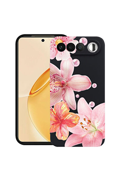 bestcase ®   Husă TPU Ultra Subțire pentru Realme 16, Florală - Orhidee Elega...