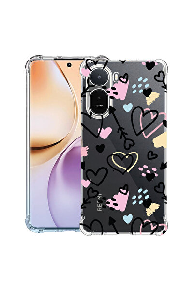 bestcase ®   Husă Antișoc pentru Xiaomi Redmi A7 Pro, Simboluri de dragoste, ...