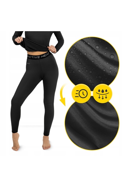NO BRAND Set de lenjerie termică unisex, îmbrăcăminte călduroasă de iarnă, ja...