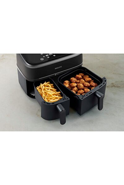 NO BRAND Philips Airfryer Na350/00 Rapidair Seria 3000 9L 2750W Friteuză dublă