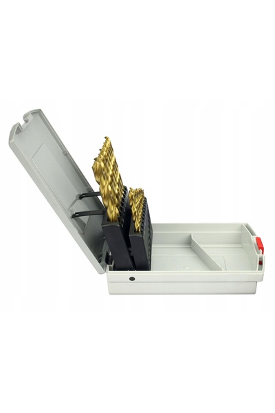 Bosch Set de burghie pentru metal HSS-TIN 1-10 19 bucăți