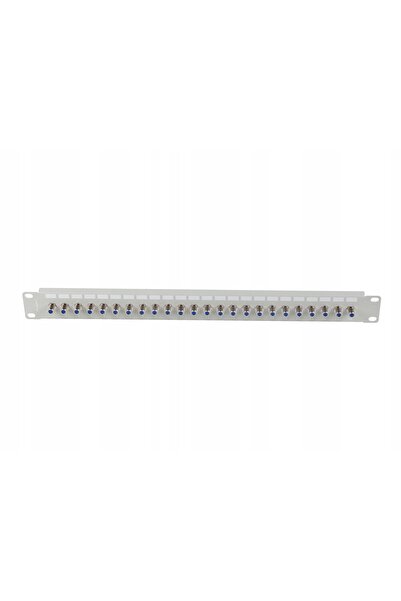 NO BRAND Panou de patch-uri 19 " Lanberg 24 porturi F (F-F), gri (PPRF-R624-S)