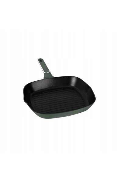 NO BRAND Tigaie grill 28cm Verde Mat Colecția Berlingerhaus Bh-8161