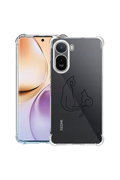 bestcase ® Husa Anti Shock Case For Xiaomi Redmi A7 Pro, Abstract Cat, 314572...
