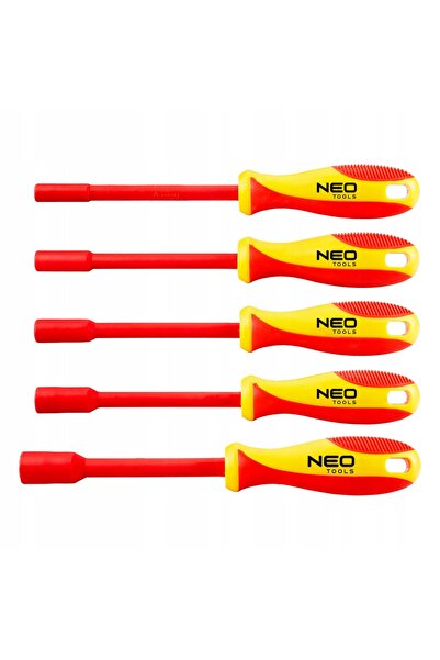 NEO Tools SET CHEI DE ȘURUBELNITOARE IZOLATE CU MĂȘĂ, 5 BUCĂȚI 04-145 NEO