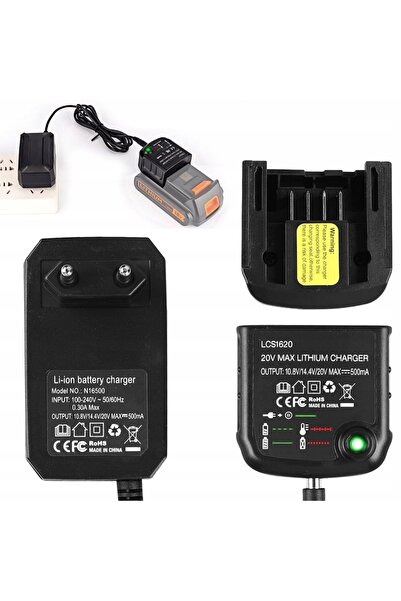 NO BRAND Încărcător de baterii Li-Ion 10.8V 14.4V 20V pentru toate Black&Decker