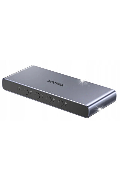 Unitek Comutator HDMI/USB-C 4K 4-în-1 - V1313Agy