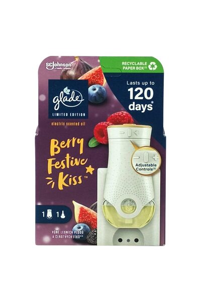 Glade Air Freshener, Glade, Room Air, Reserve 20 ml Berry Festive Kiss