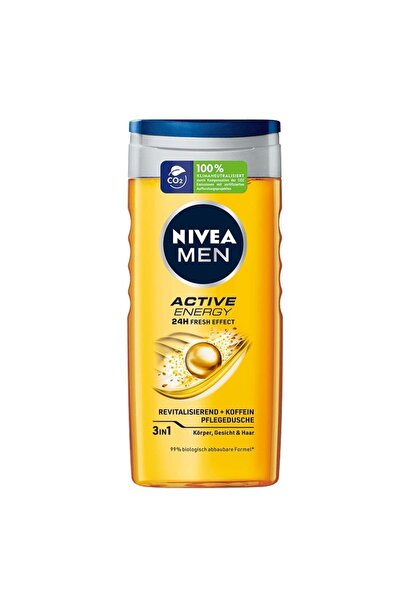 NIVEA Αφρόλουτρο, Νιβέα, 250 ml Ανδρικό Active Energy