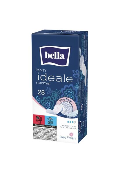 Bella Absorbents, Bella, Daily 28 pcs Panty Ideale Normal