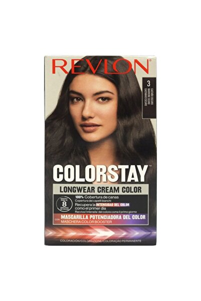 Revlon Vopsea pentru Par, Color Stay, 03 Darkest Brown