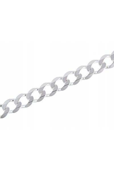 NO BRAND Brățară de argint Pancerka 23cm 21g 8,7mm Italia