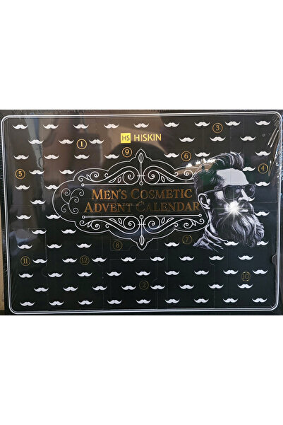 NO BRAND Calendar de Advent Hiskin pentru Bărbați 12 Zile