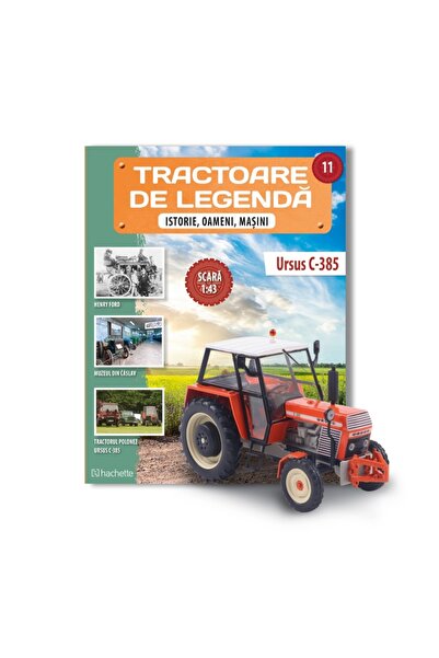 Hachette Sigilat- URSUS C385 Polonia - Nr. 11- Tractoare de Legenda 2026- Sca...
