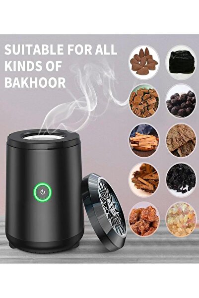 Generic Electric Bukhoor Burner, USB-C Rechargeable Aroma Diffuser, Portable ...