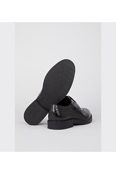 NO BRAND Ghete negre din piele ecologică pentru bărbați, cu decorație clasică...