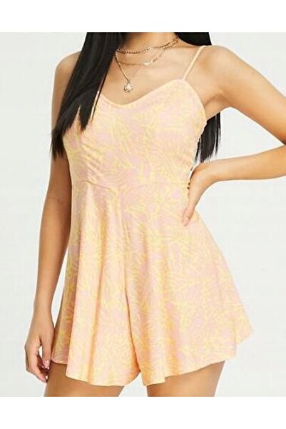 NO BRAND Costum combinat galben cu model Miss Selfridge 32