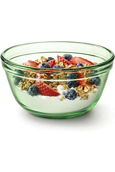 Anchor Hocking 1.4L Mixing Bowl Transparent Glass Bowl for Small Prep, Mixing...