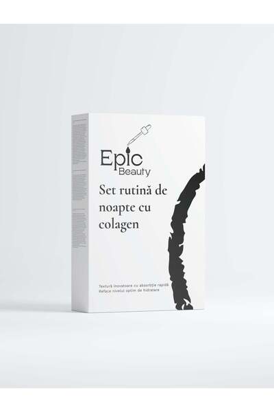 Epic Beauty Set de noapte cu colagen pentru față