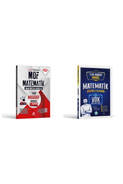 Rehber Matematik Maarif Video Ders Kitabı ve Orijinal Matematik MÖF Maarif Mo...