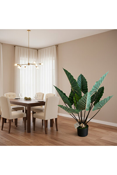 Alessandro DESIGN Decoratiune Strelitzia, Plastic, 100 cm, Verde