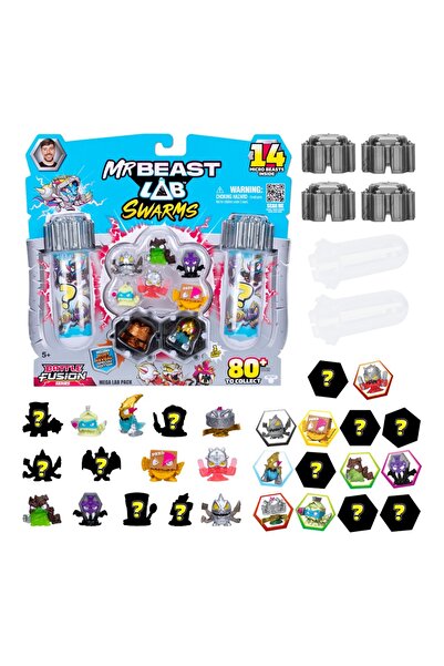 GIOCHI PREZIOSI MrBeast Battle Fusion 14'lü Tüp Seti S4 24878 Model 2