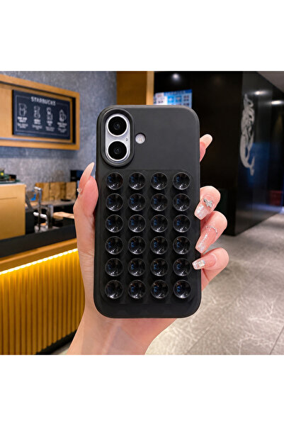 botyco Iphone 17 (6.3 inç) Uyumlu 2'si 1 Arada Magsafeli Vakumlu Vantuz ve Ma...