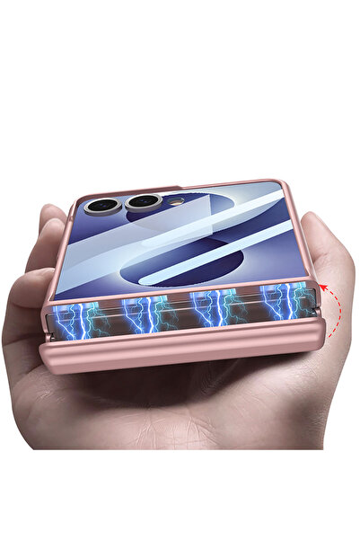 aldtelekom Galaxy Z Flip 8 Kılıf M-Magnet Kılıf