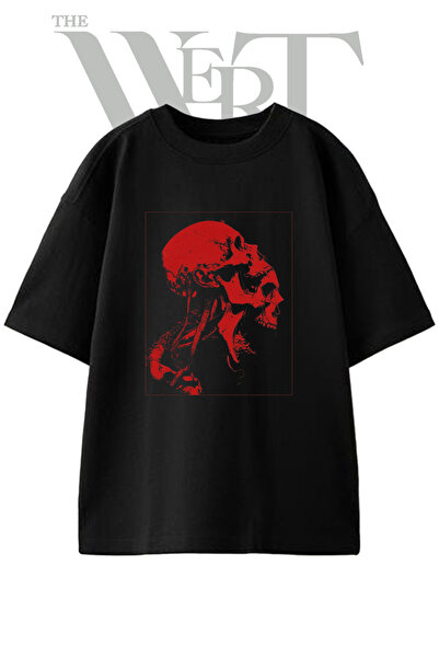 THEWERT T-Shirt - Μαύρο - Oversize