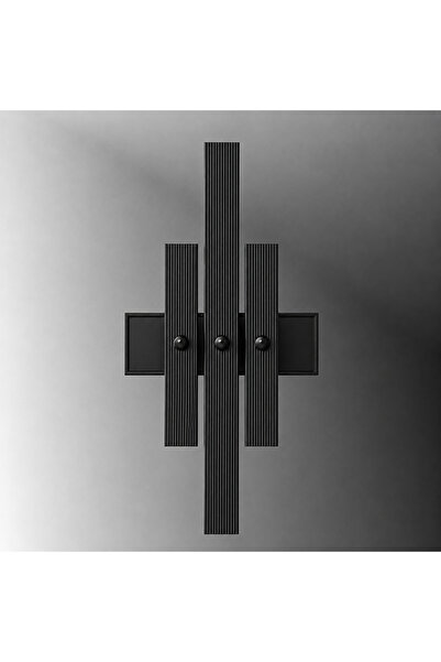 TT AYDINLATMA Tt043-3Çubuk-Sy (White Light Led) Striped Profile 3 Bar Matte B...