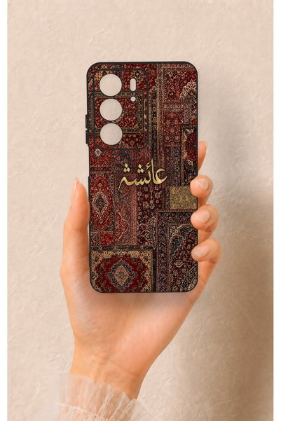 Vip Case حافظة سيليكون بنمط السجاد العتيق المتوافقة مع Realme C75