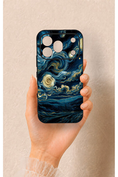 Vip Case Honor 600 Pro Uyumlu Yıldızlı Gece Desenli Silikon Kılıf