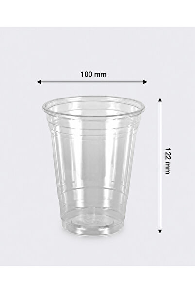 SEM PLASTİK 18 OZ PET SOĞUK İÇECEK ŞEFFAF BARDAK / KOLİ:1000 ADET