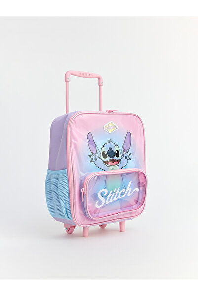 LC Waikiki Geantă tip troler pentru fete cu imprimeu Stitch