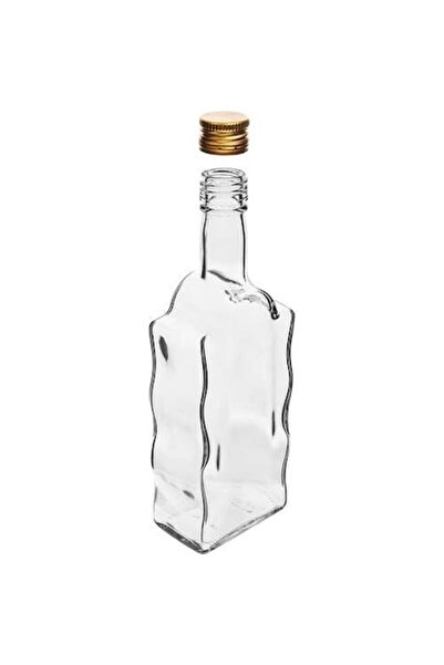 MedClean Sticlă cu capac cu filet, Minerva, 0.5 L, Transparentă - 5 bucăți