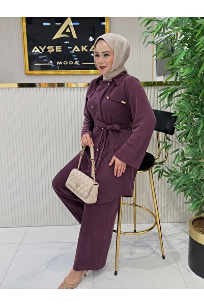 LİVAMODA43 AYŞE AKAY DÜĞMELİ TAKIM