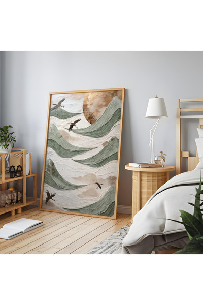 Tuba Decor Επιτραπέζια ζωγραφιά με ξύλινο πλαίσιο ενός τεμαχίου