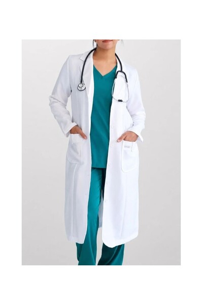 LABMED Lab Coat Medical Womens 44" |   336 | ® Lab Med