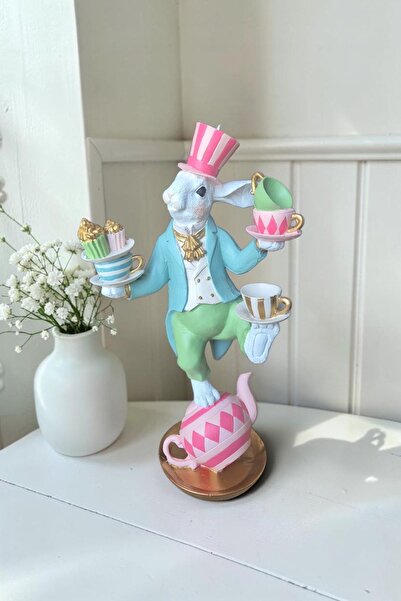 Harmoni Art Home Decor Dekoratif Tavşan Biblo