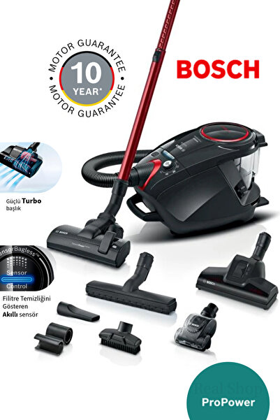 Bosch Serie 8 ProPower BGS7POW2 3 L Toz Torbasız Elektrikli Süpürge