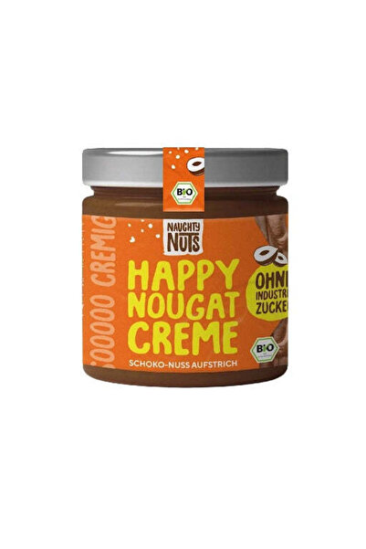 Naughty Nuts Nugă Organică Vegană cu Cremă de Alune de Pădure și Cacao Happy ...