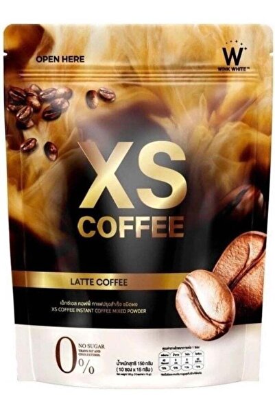 Wink White XS Coffee Latte 150g | Instant Coffee Mixed Powder with Pea Protei...