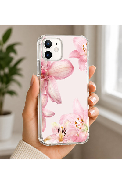 iPhone 11 Uyumlu Şeffaf Telefon Kılıfı Baskılı Premium Silikon Koruyucu