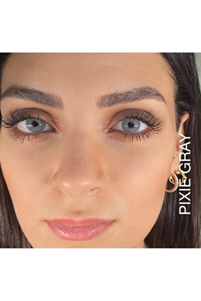 EyesPro PİXİE GRAY mavi gri göz lensi doğal görünümlü yumuşak dokulu