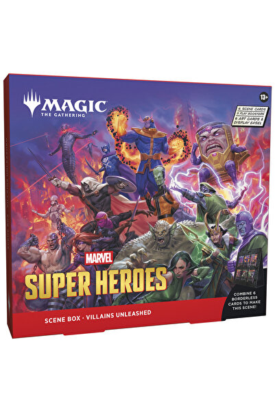 Wizards of the Coast Magic: The Gathering x Marvel Υπερήρωες Κουτί Σκηνών