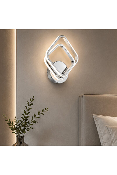 TT AYDINLATMA Tt081-Kr-Twi̇st-Apl (with Yellow Light Led) Twi̇st Model Chrome...