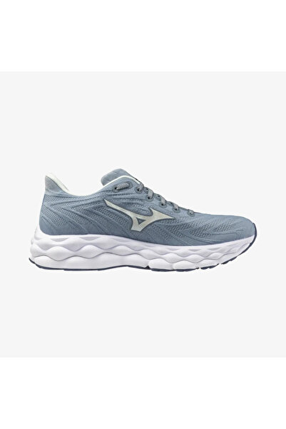 MIZUNO Wave Sky 8 Kadın Gri Koşu Ayakkabısı