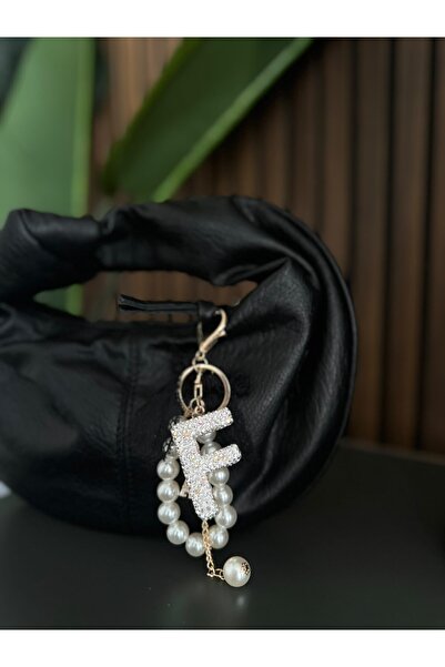 Rüya F Letter Bag Charm and Keychain