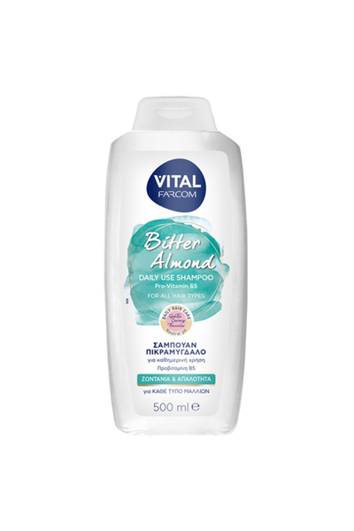 FARCOM VITAL SHAMPOO ΠΙΚΡΑΜΥΓΔΑΛΟ 500ml