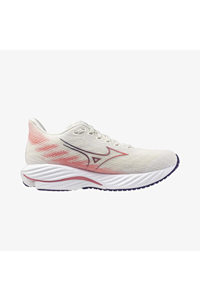 MIZUNO حذاء الجري ويف رايدر 28 للسيدات باللون الأبيض